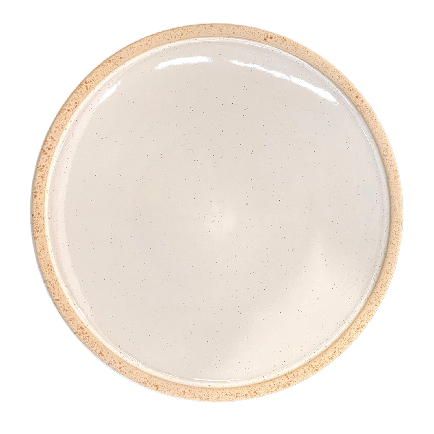 Assiette à déjeuner Wabi Blanc Opjet