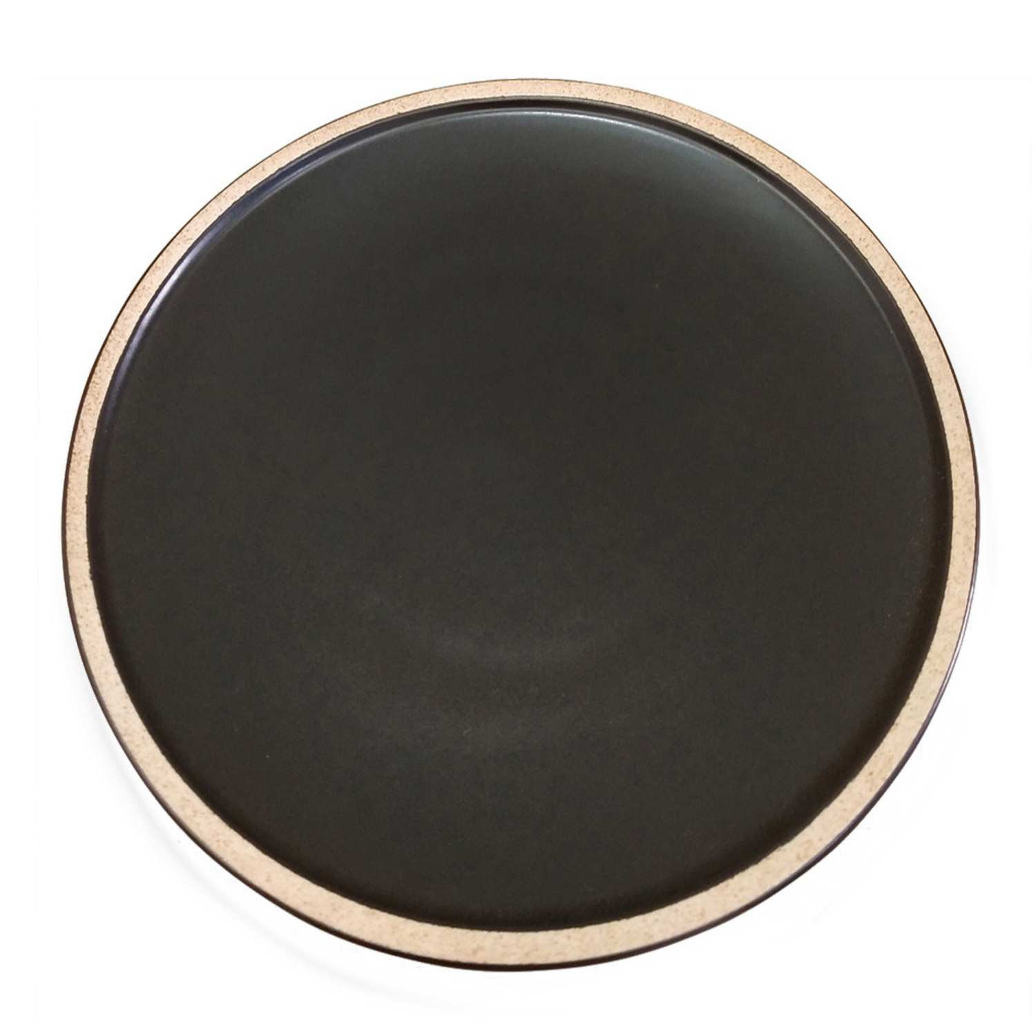 Assiette à déjeuner Wabi Noir Opjet