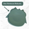 Assiette Compartimentée Hibou Elia Menthe ChoO