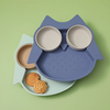 Assiette Compartimentée Hibou Elia Menthe ChoO
