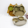 Assiette Compartimentée Hibou Elia Menthe ChoO