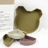 Assiette Compartimentée Ours Albert Kaki Multi Mix ChoO