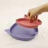 Assiette Compartimentée Renard Malo Vert Sauge ChoO