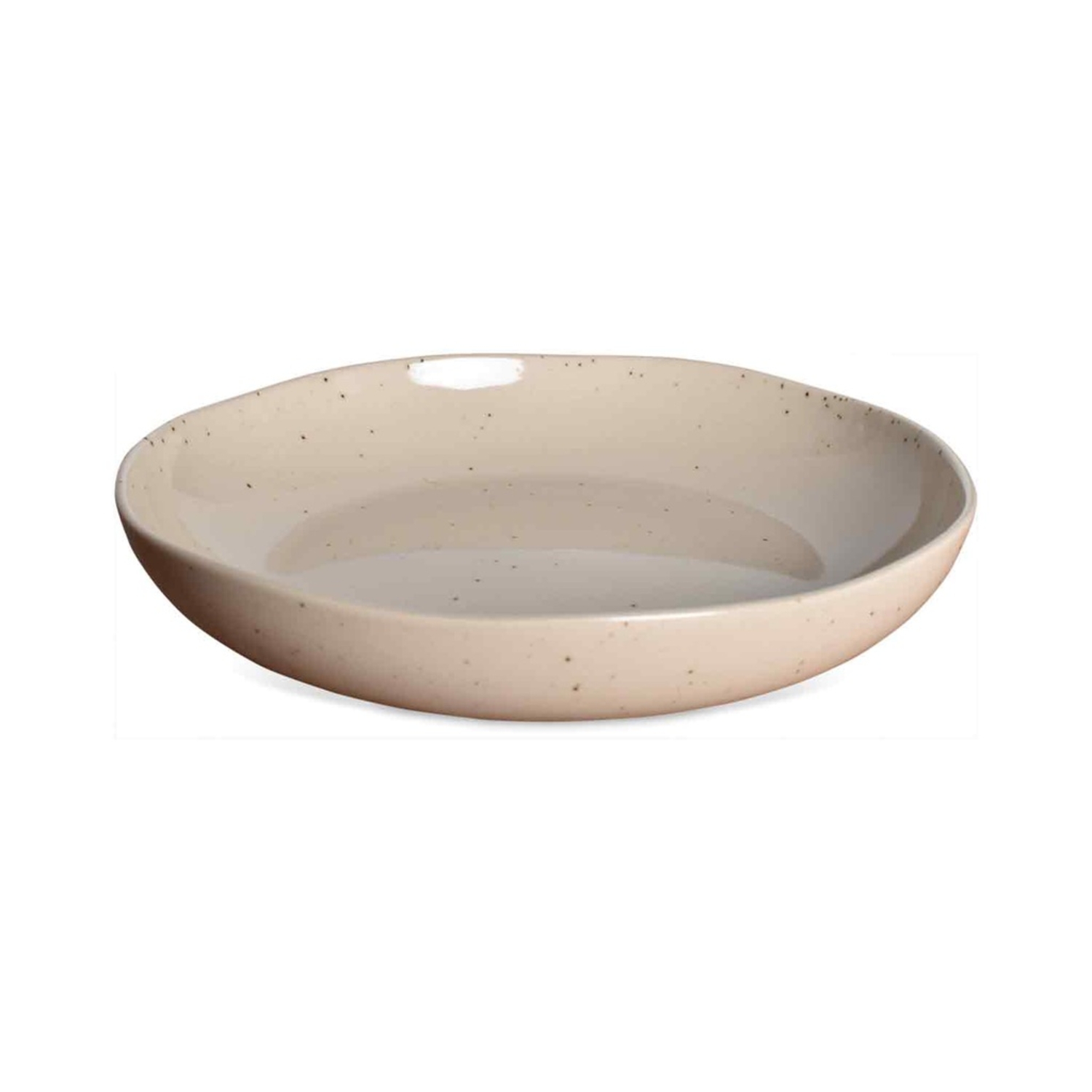 Assiette creuse Tribu Grège Opjet