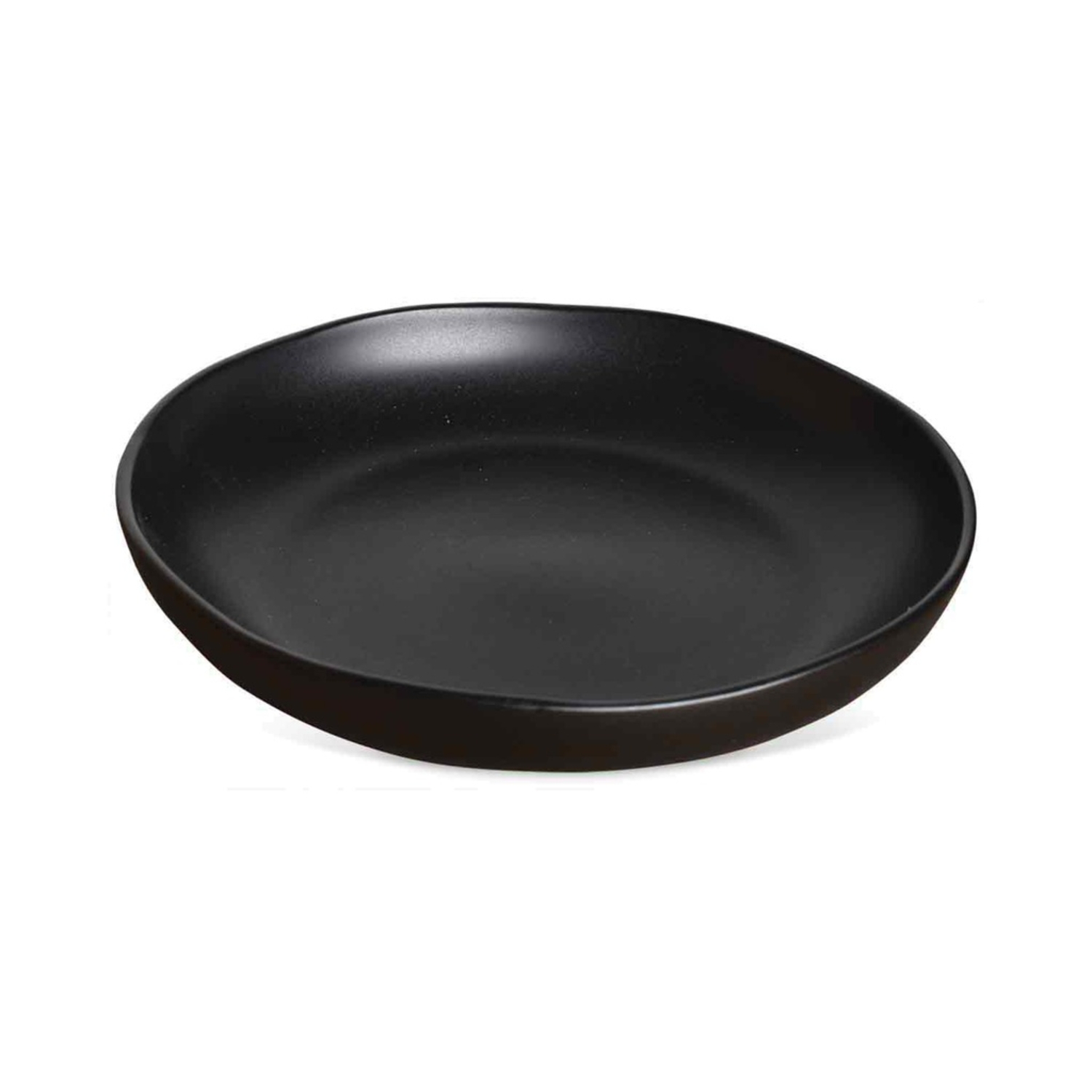 Assiette creuse Tribu Noir Opjet