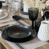 Assiette creuse Tribu Noir Opjet