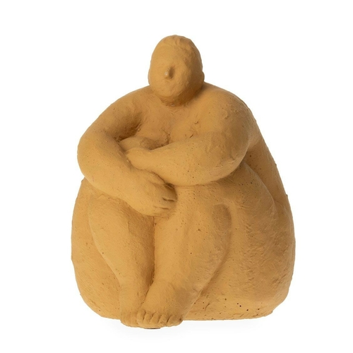 Athezza Statue Sumette Assise Gingembre