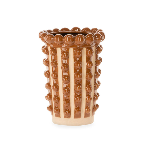 Athezza Vase Pampa Terracotta / Beige Small