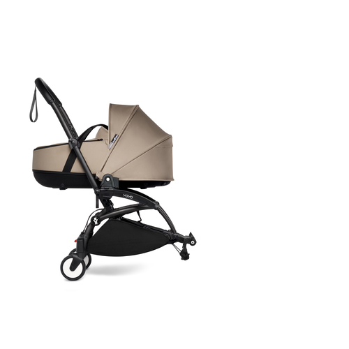 Babyzen Poussette Yoyo Connect nacelle - NE PAS UTILISER Châssis Noir Taupe