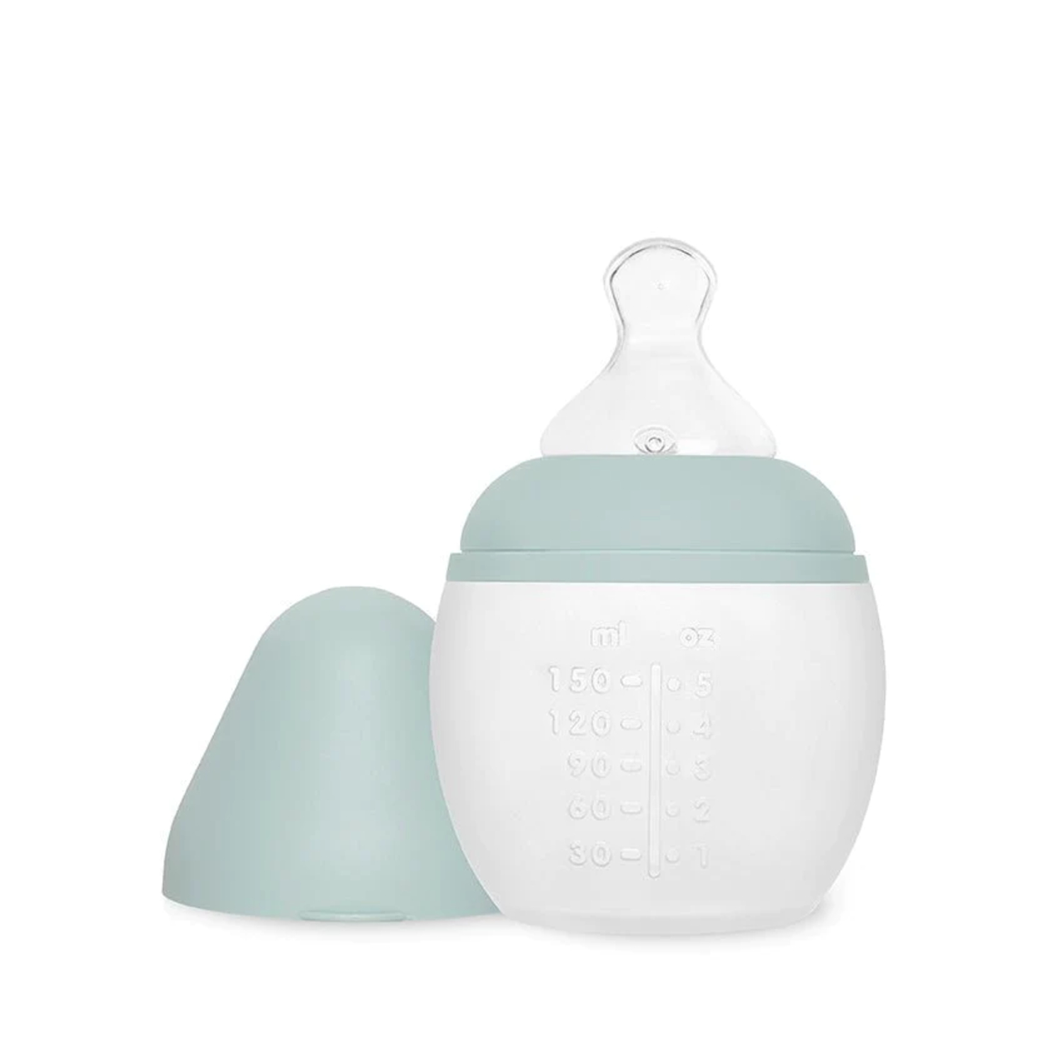 Biberon en silicone Ivy Green Elhée
