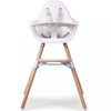 Chaise Haute Evolu 2 Naturel Blanc Childhome