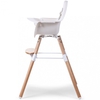 Chaise Haute Evolu 2 Naturel Blanc Childhome