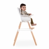 Chaise Haute Evolu 2 Naturel Blanc Childhome