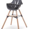 Chaise Haute Evolu 2 Naturel Gris Childhome