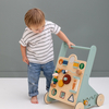 Chariot d'activités animaux en bois Trixie