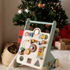 Chariot d'activités animaux en bois Trixie