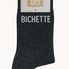 Chaussettes à Paillettes Bichette 36-40 Noir WOOM