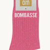 Chaussettes à paillettes Bombasse 36-40 Rose Bubble WOOM