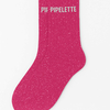 Chaussettes à Paillettes Pipelette 36-40 Fuchsia WOOM