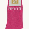 Chaussettes à Paillettes Pipelette 36-40 Fuchsia WOOM