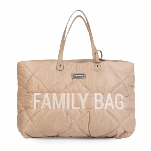 Childhome Sac à Langer Family Bag Matelassé Beige