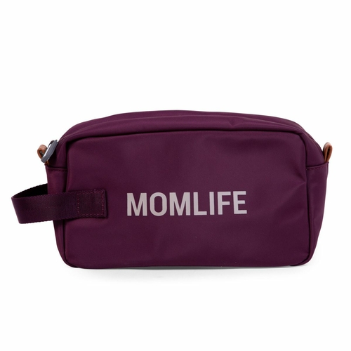 Childhome Trousse de toilette Momlife Aubergine