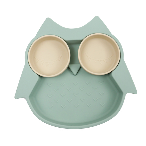 ChoO Assiette Compartimentée Hibou Elia