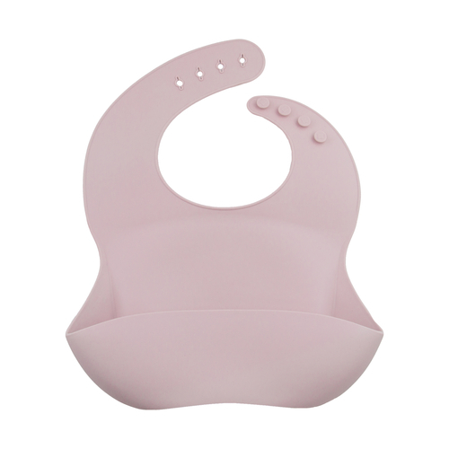 ChoO Bavoir en silicone avec Poche Silky