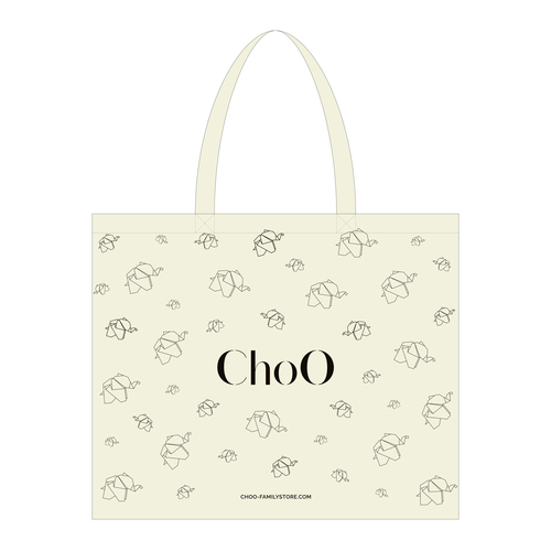 ChoO Tote bag Large - Eléphants