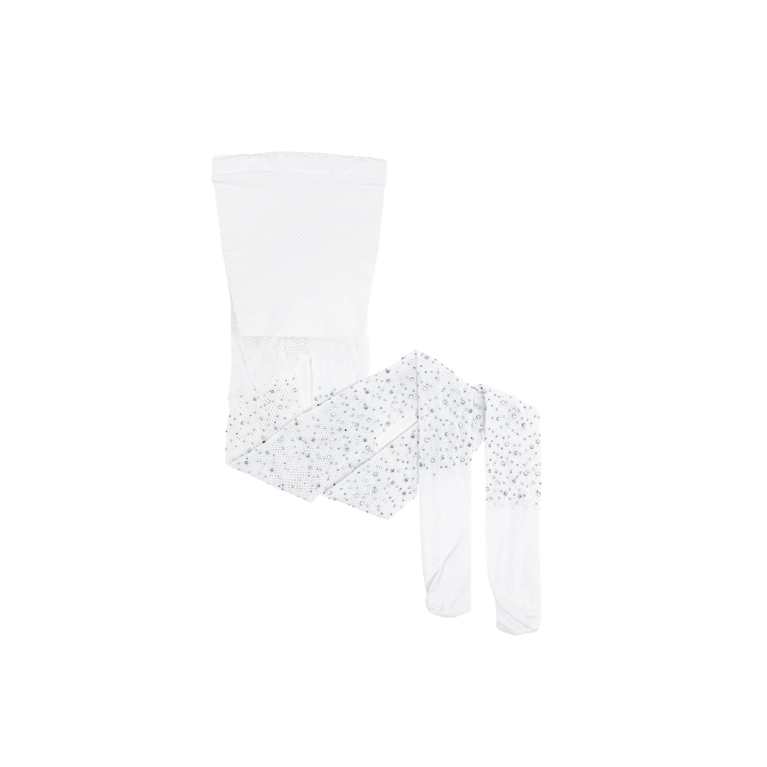 Collants Strass (3-8 ans) Blanc Great Pretenders