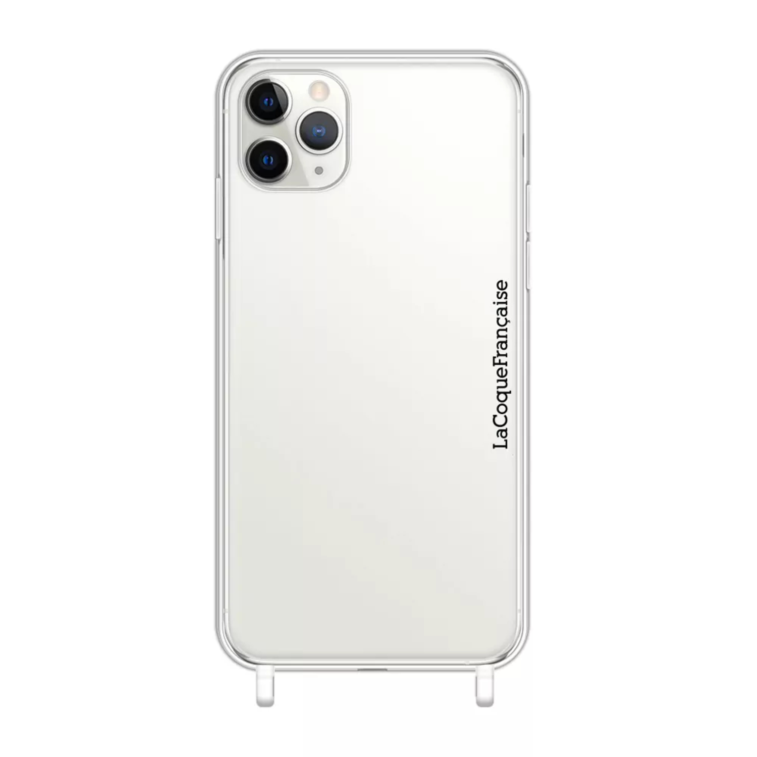 Coque anti-choc en silicone transparent iPhone 11 Pro Max La Coque Française