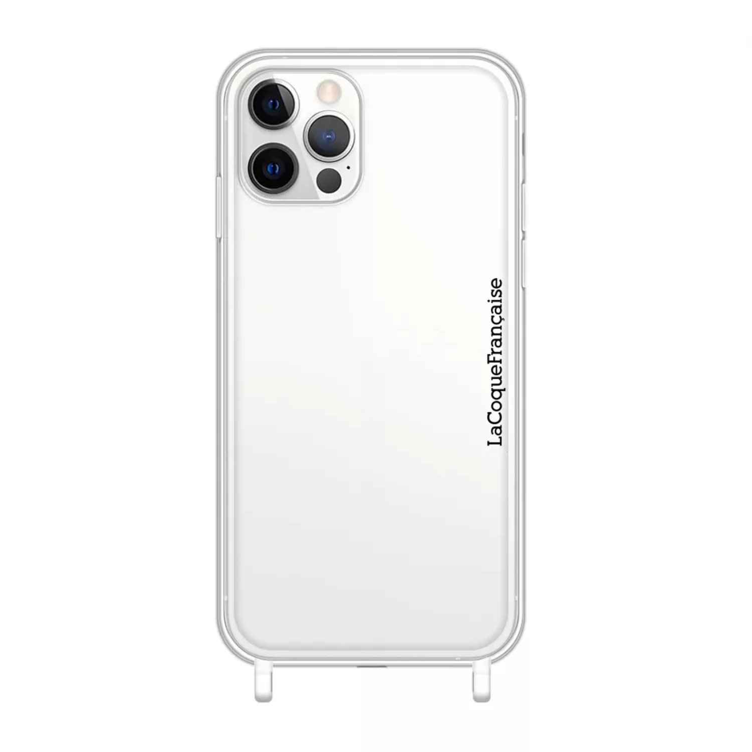 Coque anti-choc en silicone transparent iPhone 12/12 Pro La Coque Française