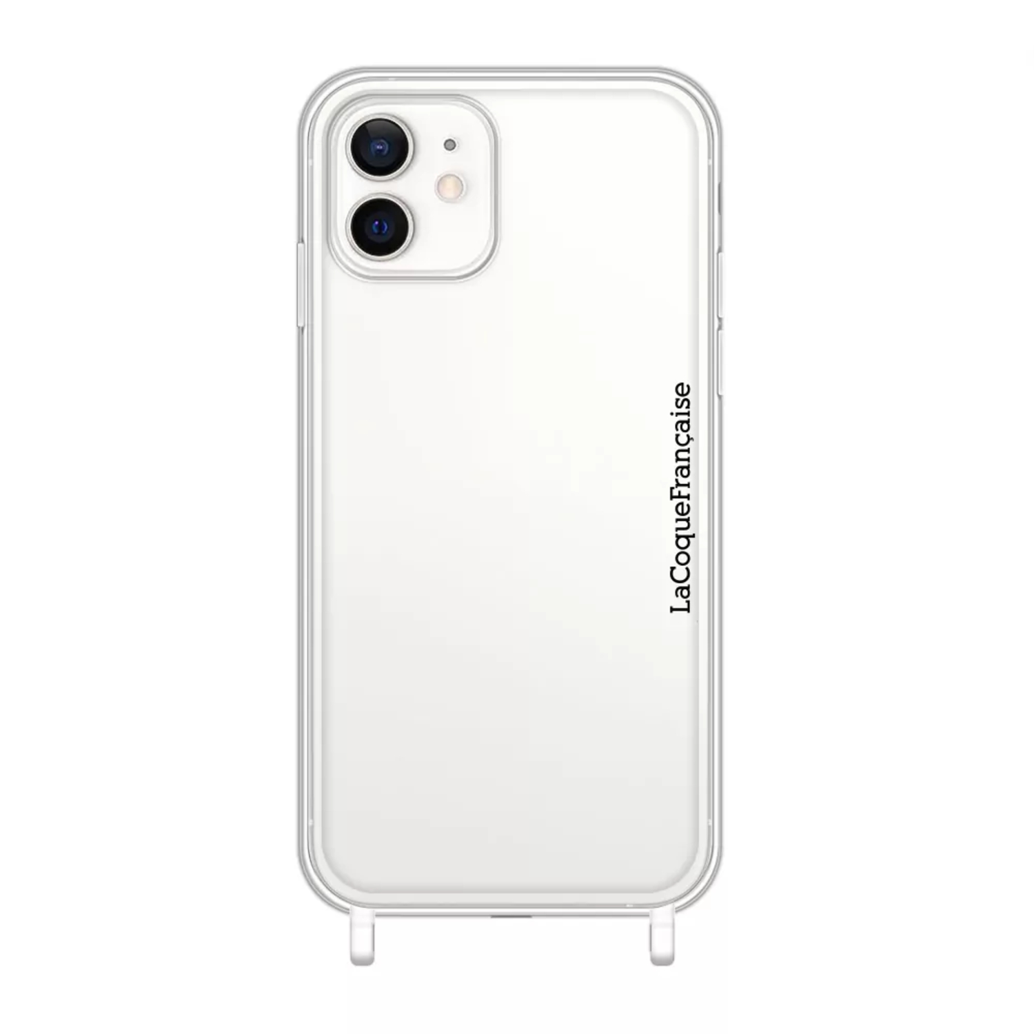 Coque anti-choc en silicone transparent iPhone 12 Mini La Coque Française