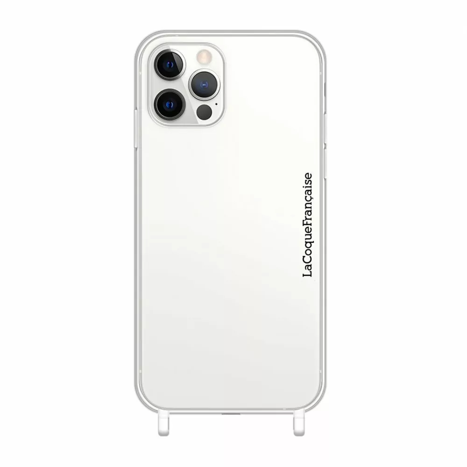 Coque anti-choc en silicone transparent iPhone 12 Pro Max La Coque Française