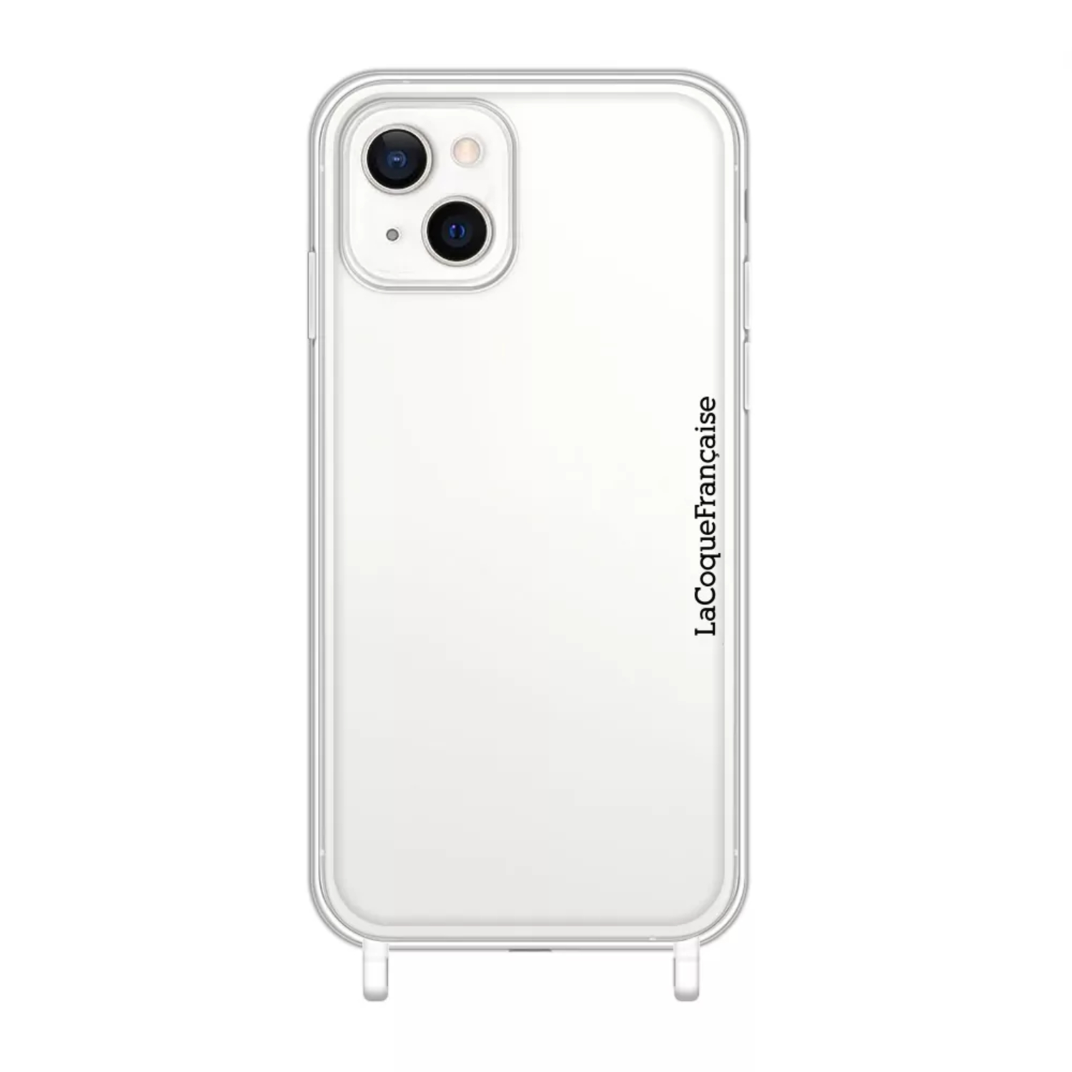 Coque anti-choc en silicone transparent iPhone 13 La Coque Française