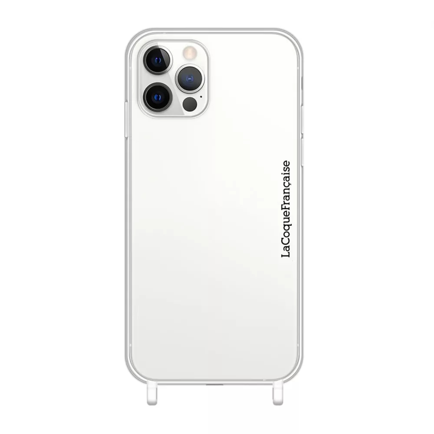 Coque anti-choc en silicone transparent iPhone 13 Pro Max La Coque Française