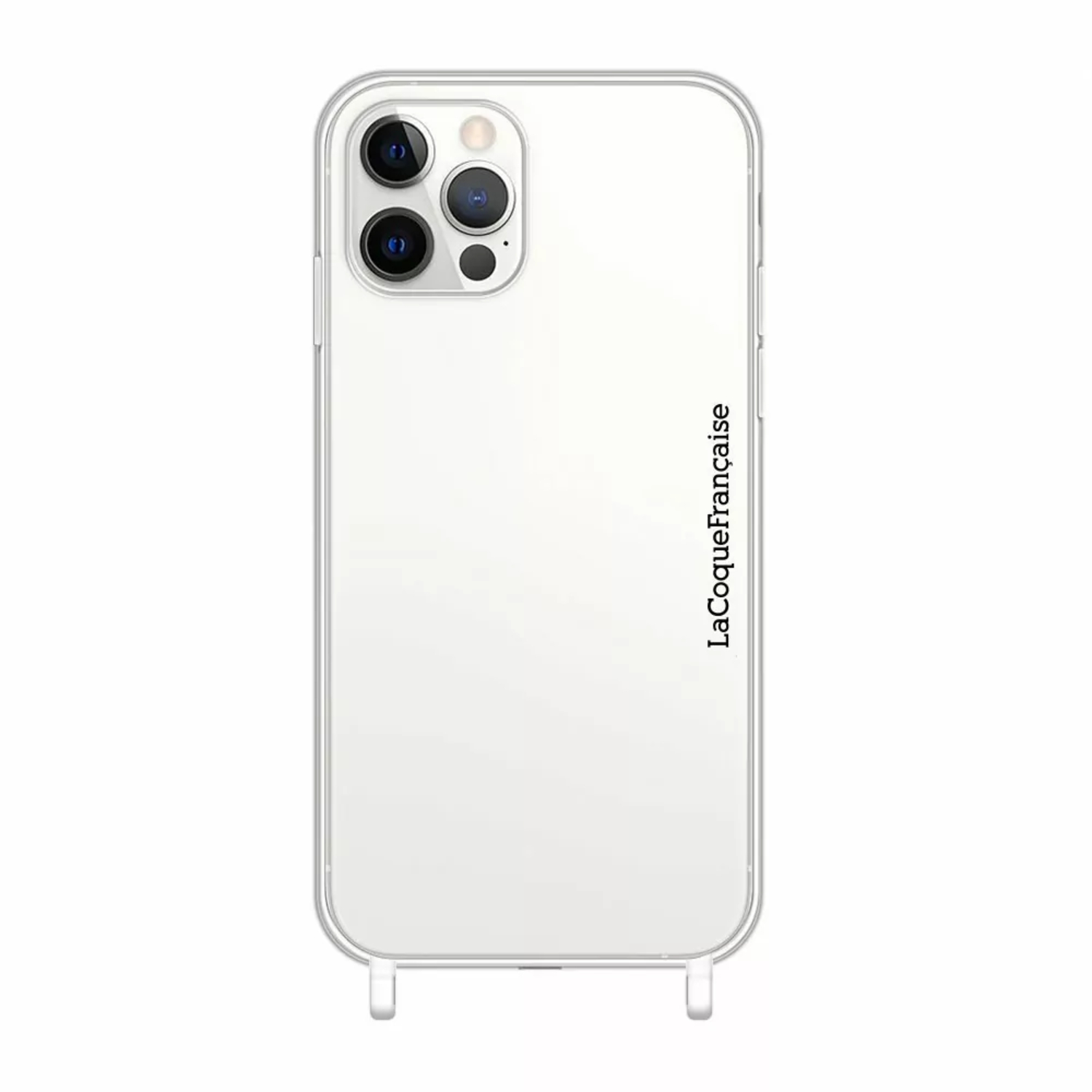 Coque anti-choc en silicone transparent iPhone 15 Pro Max La Coque Française