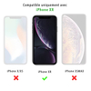 Coque anti-choc en silicone transparent iPhone XR La Coque Française