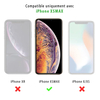 Coque anti-choc en silicone transparent iPhone XS Max La Coque Française