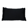 Coussin Amerida Uni Noir 50 x 30 Sema Design