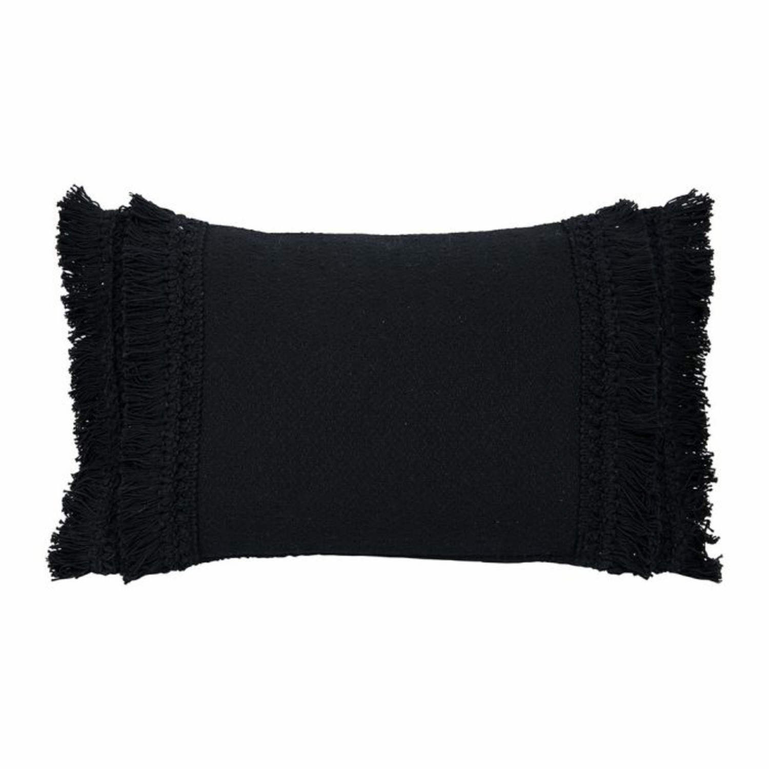 Coussin Amerida Uni Noir 50 x 30 Sema Design