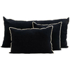 Coussin Chennai Noir 55 x 110 Haomy