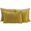 Coussin Chennai Vert Olive 45 x 45 Haomy