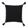 Coussin Courba Noir 45 x 45 Sema Design