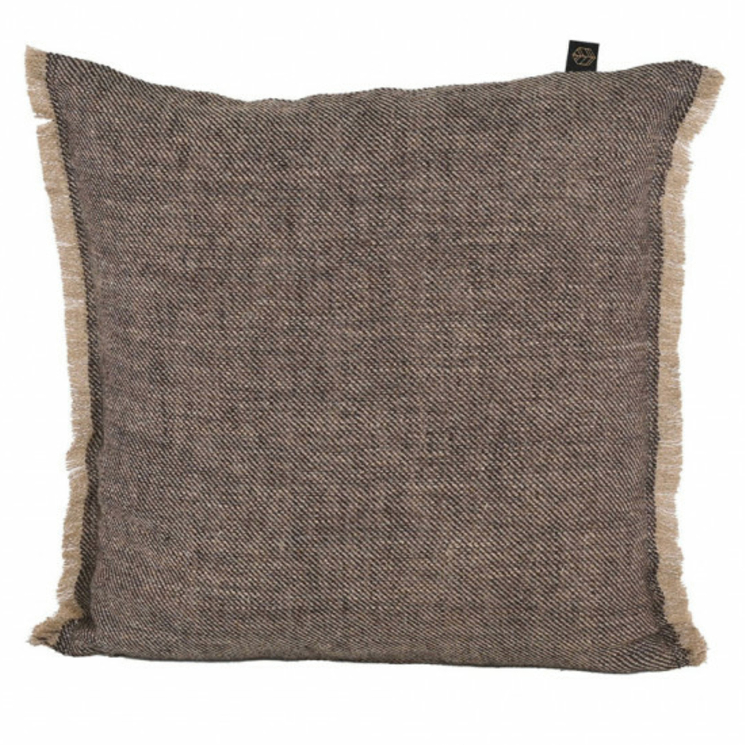 Coussin Cuba Charbon 45 x 45 Haomy