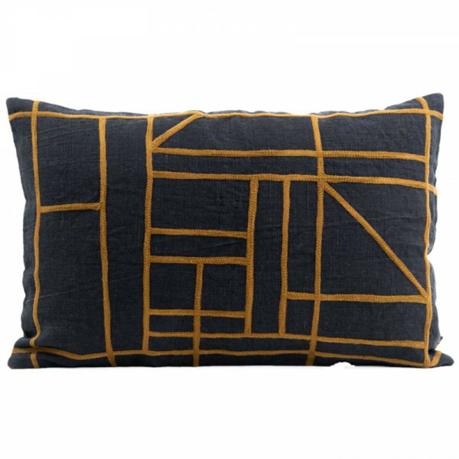 Coussin Kota Noir 40 x 60 Haomy