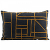 Coussin Kota Noir 40 x 60 Haomy