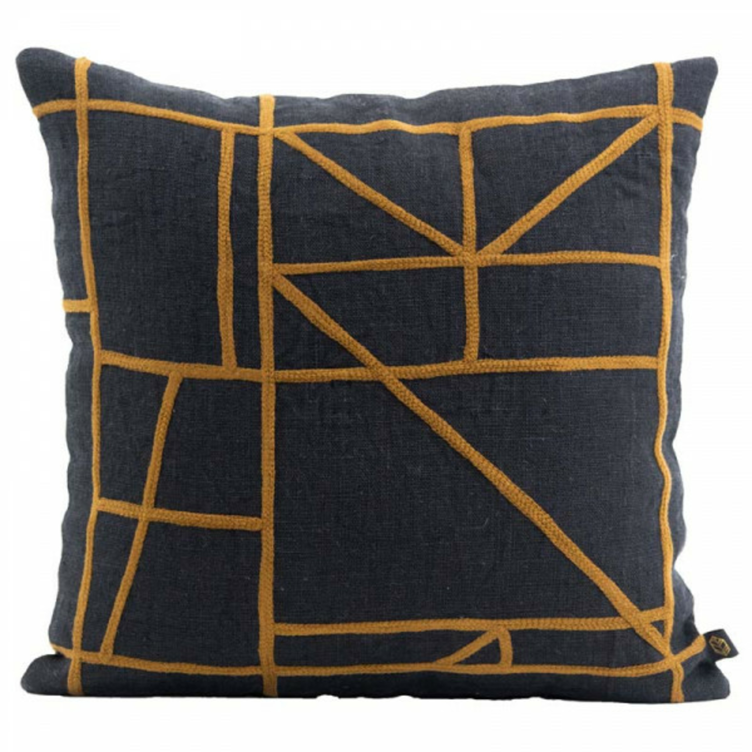 Coussin Kota Noir 45 x 45 Haomy