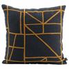 Coussin Kota Noir 45 x 45 Haomy