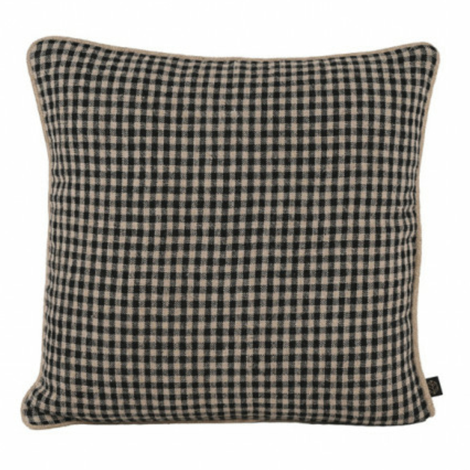 Coussin Piana Charbon 45 x 45 Haomy